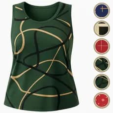 Blusinha Regata Feminina M G GG Regatinha Alça Larga Plus Size Curve Promoção