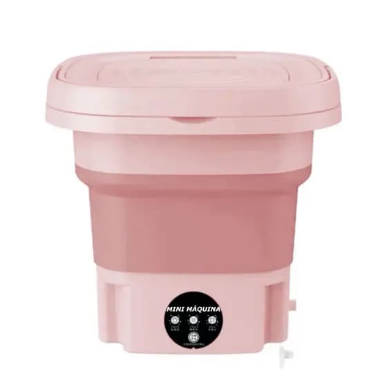 Mini Máquina de Lavar Roupas Roxa 9L Florinda RF5272RX