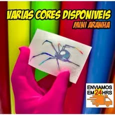 [8x4,2cm] l Adesivo | Mini aranha | Várias cores