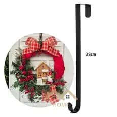 Suporte para Guirlanda de Natal 38cm Porta Gancho