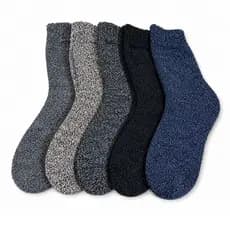 Kit 3 Pares de Meia Térmica Grossa 32 ou 35 Cano Medio Conforto Macia Confortável