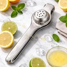 Espremedor Frutas Limão Laranja De Aço Inox Cozinha Resistente