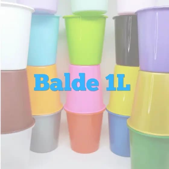 Baldinho Para Pipoca 1 Litro Cineminha VARIAS CORES- Balde pipoca