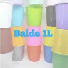 Baldinho Para Pipoca 1 Litro Cineminha VARIAS CORES- Balde pipoca