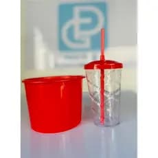 Cineminha 5 Balde 1.5 Litros + 5 Copos Twister 400 ML