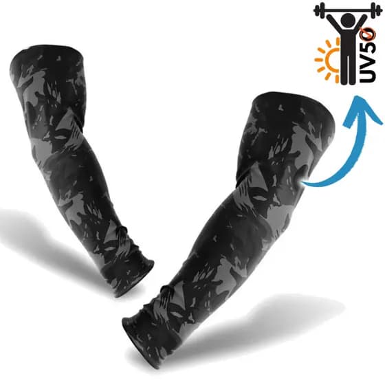 MANGUITO PULSO MANGA  MILITAR TÁTICO CICLISMO TÉRMICO FUTEBOL VOLEI BRAÇOS SOLAR UV 50+ LANÇAMENTO