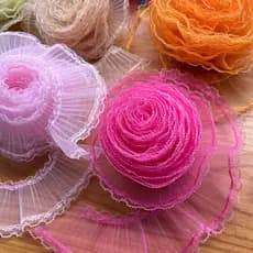 2 metros  Renda Jabot - 2 Metros - Diversas Cores