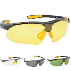 Oculos Dirigir Noite de Proteção Pedal Bike Ciclismo Carro Moto Ambar - Vonder