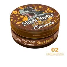 KIT C/2 UN PASTA MATTE CARAMELO SHARK BARBER 150g
