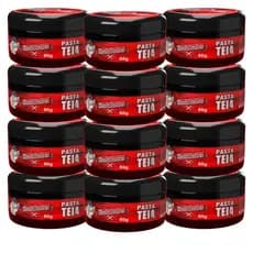 KIT C/12 UN PASTA TEIA SHARK BARBER 80G