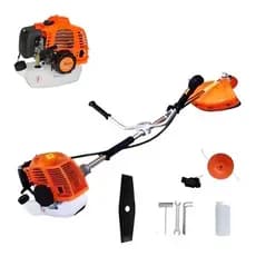 Roçadeira Profissional NK 75cc a Gasolina Completa Lamina Nylon e Cinto