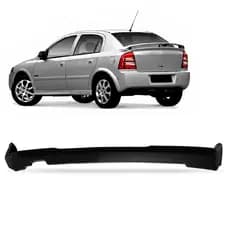 Spoiler Parachoque Traseiro Astra Hatch 2003 a 2011 Preto Tgpoli Polipropileno Design Esportivo