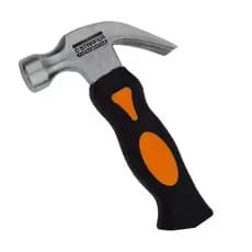 Martelo Emborrachado Starfer 23mm Fácil Manuseio Unha com Cabeça em Aço Polido e Cabo Curto