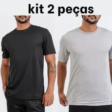 kit 2camisa anti-suor confortável masculina