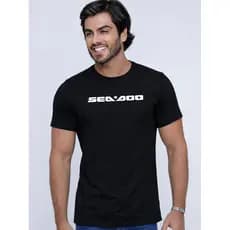 Camiseta Masculina Sea Doo Jet Ski Estampa Náutica Esportiva Confortável Casual Varias Cores
