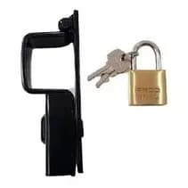 Trava Porta C/ Cadeado Pado Portão N 3 35x50mm - Tecnotrava