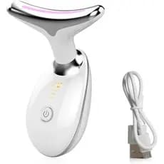 Massageador Facial Elétrico 3 Funções, Massagem com Aquecimento