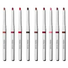 Contorno Labial Boca Rosa Lápis De Boca Retrátil Ponta Chanfrada Cremoso À Prova Dágua
