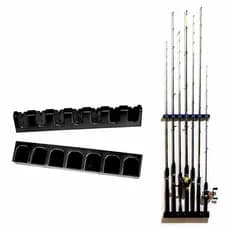 Expositor De Varas Top Rack Para 7 vagas P/ Parede