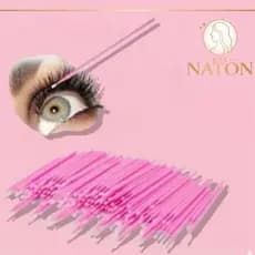 Microbrush Descartável 10/20/30/40/50 un - Aplicador Profissional para Cílios | Use Naton