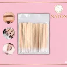 Palitos com Algodão para Sobrancelhas – Limpeza Profissional | Use Naton