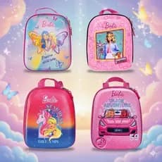 Mochila Infantil Barbie Tamanho P Rosa Escolar Passeio Leve Pratica Resistente Estilo