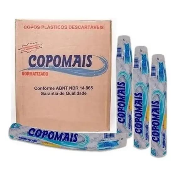Copo Descartável 80ml Para Chá Café Transparente - 1000un