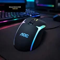 Mouse Gamer Preciso Usb 7200 Dpi