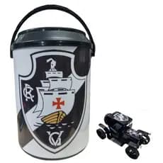 Cooler Térmico Caixa Térmica Vasco Mais Carrinho De Metal