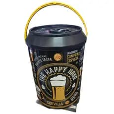 Cooler Térmico Caixa Térmica Estampa Frases Cerveja 12 Latas 10 Latões Bolsa Bebida Quente Frio Alça