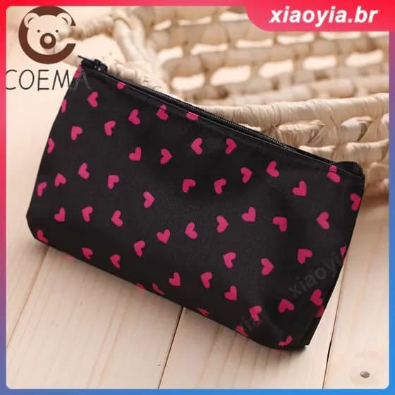 Bolsa de viagem feminina, Necessaire, Bolsa de cosméticos multifuncional, Bolsa de cosméticos para uso doméstico