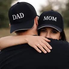 Bone Dad e Mom Unissex Masculino Feminino Regulável