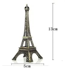 Enfeite Mini Torre Eiffel Paris Metal 13cm/15cm
