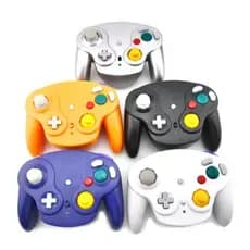 Controle sem fio para game cube e nintendo wii novo