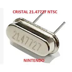Cristal 21.47727 NTSC para super nintendo e nintendinho nes 8 bit
