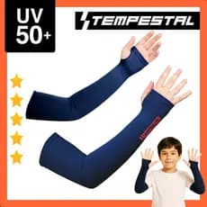 Manguito Infantil Proteção Uv50+ Futebol Esportes Vôlei Tempestal