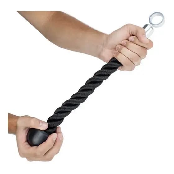Puxador Triceps Unilateral Corda Crossover Pulley Musculação