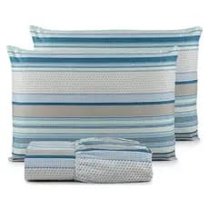 jogo de cama casal QUEEN SIZE 40cm altura  lençol estampado tecido 200 fios pelitizado toque macio 1,98m x 1,58m