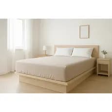 lençol King com elástico 2,03m x 1,93m x 40cm
