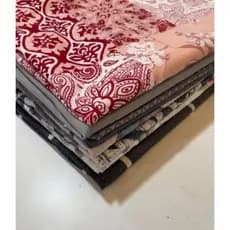 retalhos grande tecido estampado e cores lisas excelentes medidas