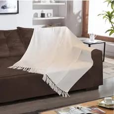 manta grande para sofa 100% algodão 1,95m x 1.45m