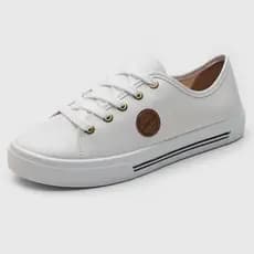 Tenis Moleca Original Promo Floather Casual Antiderrapante Feminino Branco