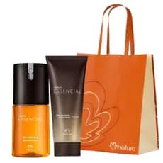 Presente Essencial Masculino Tradicional deo corpral+ shampoo cabelo e corpo