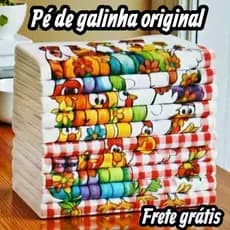 Pano de Prato 100% algodão Pé de Galinha Grosso Estampado Premiun Original Itatex