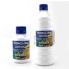 Termolina Leitosa Acrilex para Impermeabilização Tecido Decoupage Artesanato