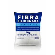 Fibra Siliconada Fibram  Premium Anti Alérgica 1kg | Enchimento para amigurumi e bonecos | Cardada