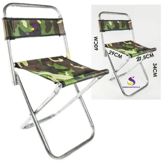 Cadeira Banco Banquinho de Pesca Banqueta de Pesca cadeira Pesca Camping Praia