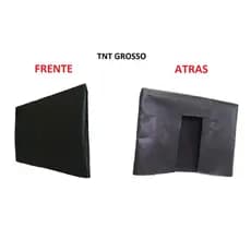 CAPA TV 55 polegadas aberto atras capa protetora tnt 120 o melhormais grosso  A 70 cm x C 130 cm x P 6 cm