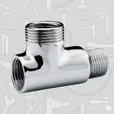 Adaptador para Torneira Com Junção para Máquina Lavar Roupas e Louças 3/4 x 1/2