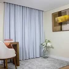Cortina Blackout no Tecido 3,00 x 2,70 com Trilho Suiço